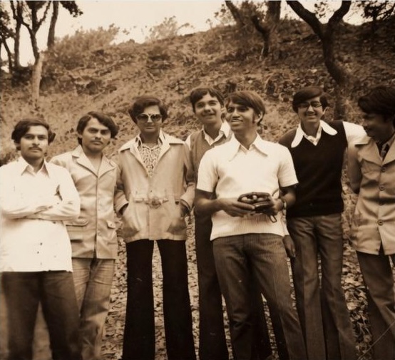 Seven GMC 1973 batchmates photographed together in 1975